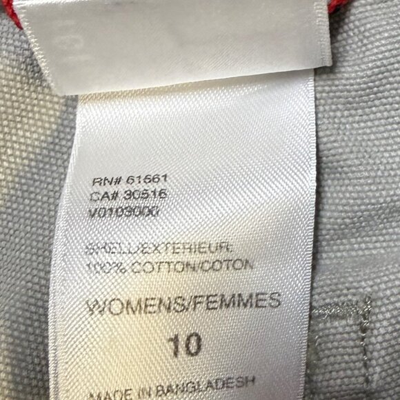 The North Face Women’s Canvas Utility Pants Size 10 Khaki GUC - Picture 9 of 14